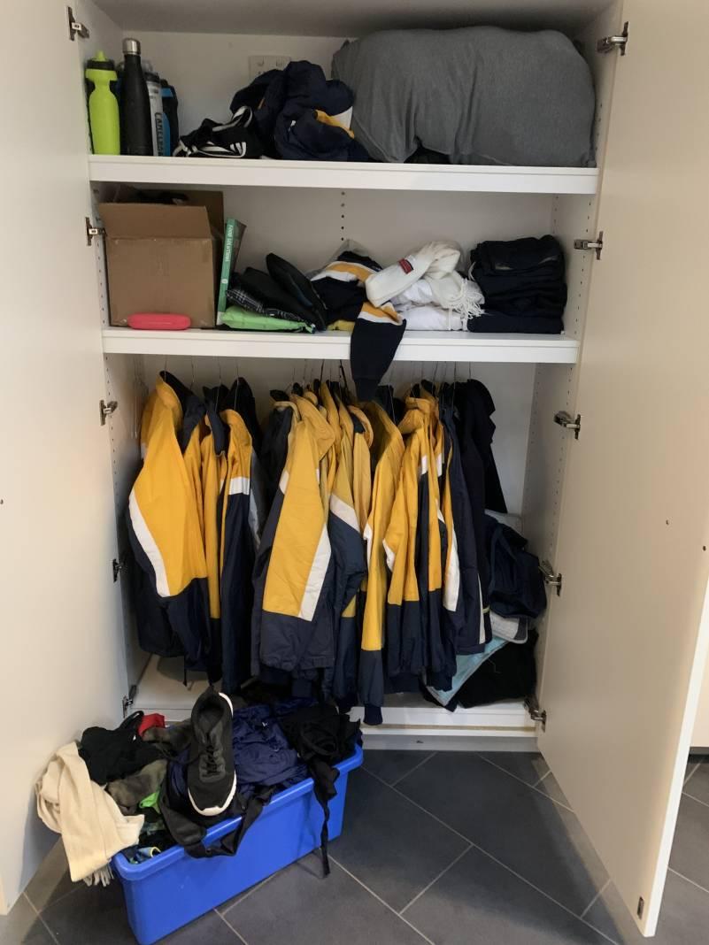 Lost and Found cupboard